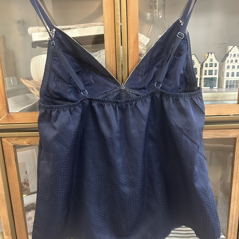 Blush Lace Trim Cami Top - Picture 8 of 8
